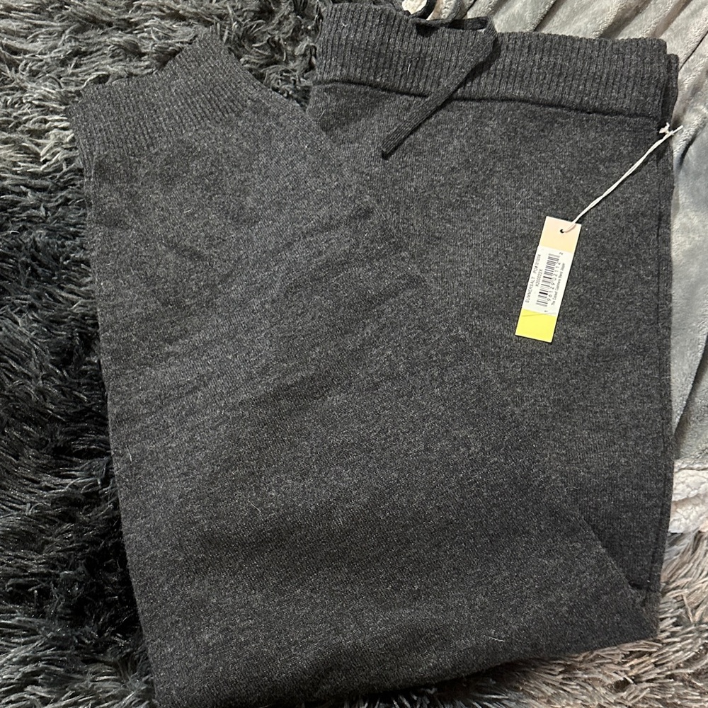Summersalt Charcoal Joggers Coziest Cashmere Blend Joggers 2X - Picture 2 of 5